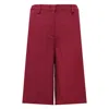 N°21 Men's Basic Bermuda Shorts In Burgundy