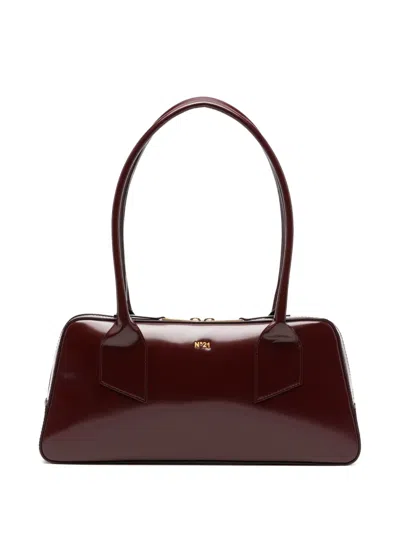N°21 Midi Malibu Shoulder Bag In Red