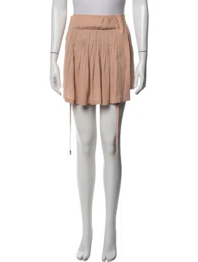 Pre-owned N°21 Mini Shorts In Neutrals