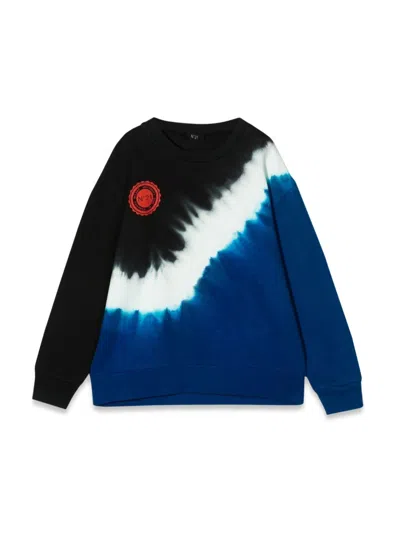 N°21 Mini Tie-dye Sweatshirt For Boys In Multi