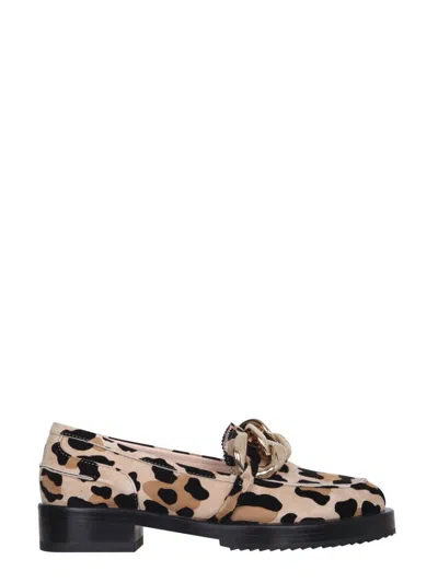 N°21 N°21 MOCCASINS WITH OVERSIZED CHAIN