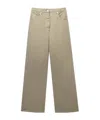 N°21 Multi-pocket Denim Trousers In Brown