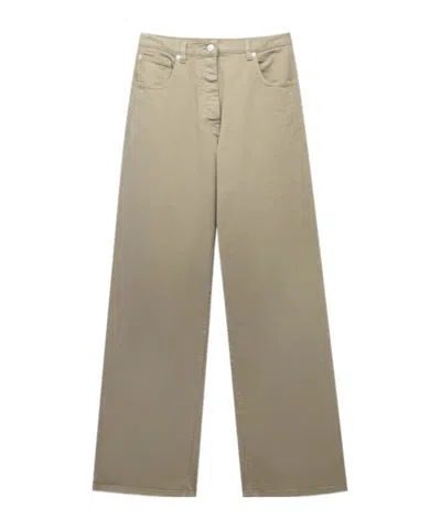 N°21 Multi-pocket Denim Trousers In Brown