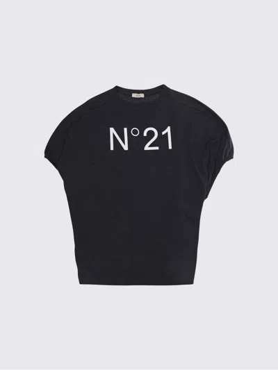 N°21 T-shirt Kids Color Black