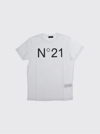N°21 T-shirt Kids Color White
