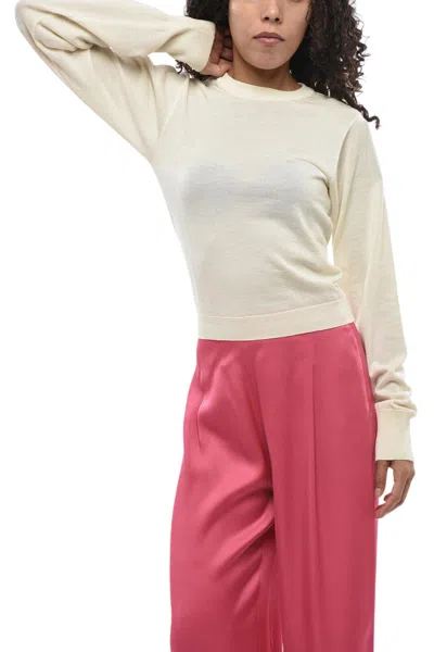 N°21 Off White Crew Neck Sweater