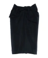 N°21 Midi Skirt With Front Bow Detail In Black