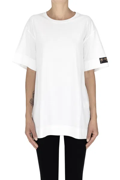 N°21 Oversized Cotton T-shirt In White