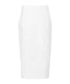 N°21 Panelled Midi Skirt In White