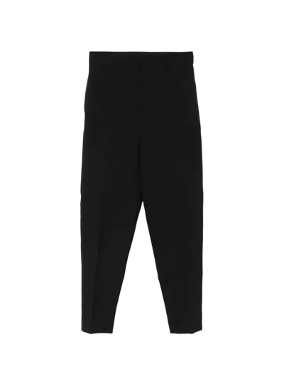 N°21 Panelled Slim-fit Trousers In Black