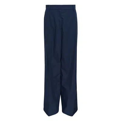 N°21 Casual Pants With Belt Loops In Blue
