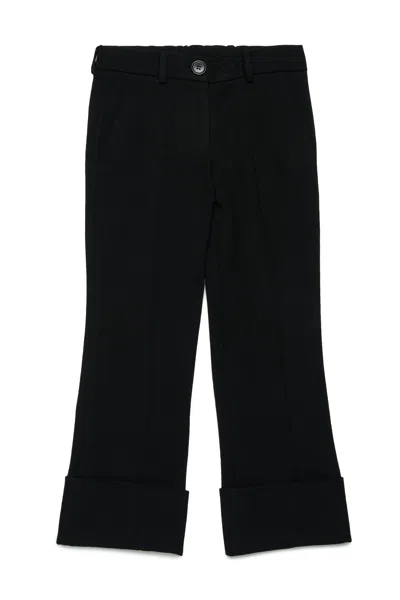 N°21 CLASSIC CREPE PANTS WITH FRONT PLEAT