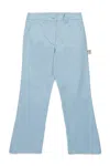 N°21 Button Trousers In Blue