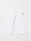 N°21 Belt-loop Trousers In White