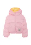 N°21 Logo-patch Padded Jacket In Pink