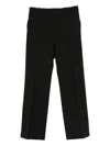 N°21 Pinstripe Trousers In Black