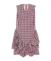 N°21 Plaid-pattern Midi Dress In Multi