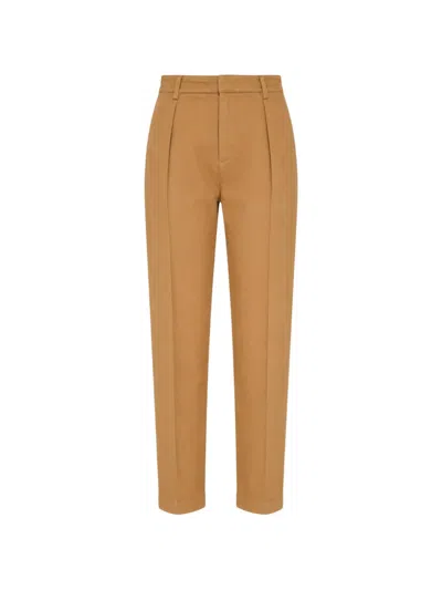 N°21 Pleated Straight-leg Trousers In Multi