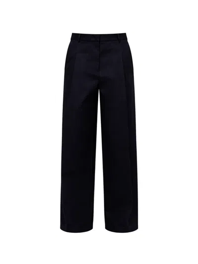 N°21 Pleated Trousers In Black