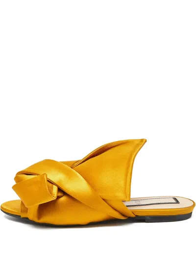 Pre-owned N°21  Knot-detail Flat Sandals