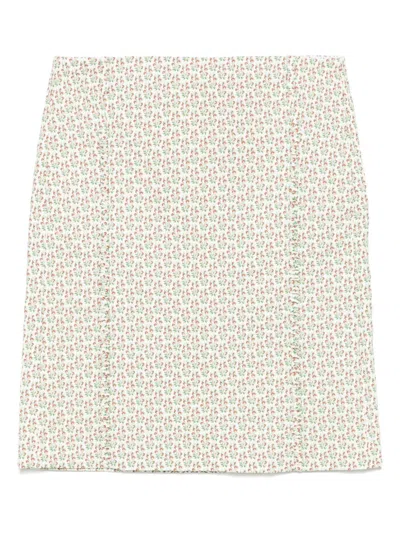N°21 Printed Midi Skirt