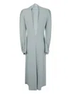 N°21 Puff-sleevedress In Blue