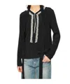 N°21 Pussy-bow Twill Blouse In Black