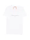 N°21 Quote T-shirt In White
