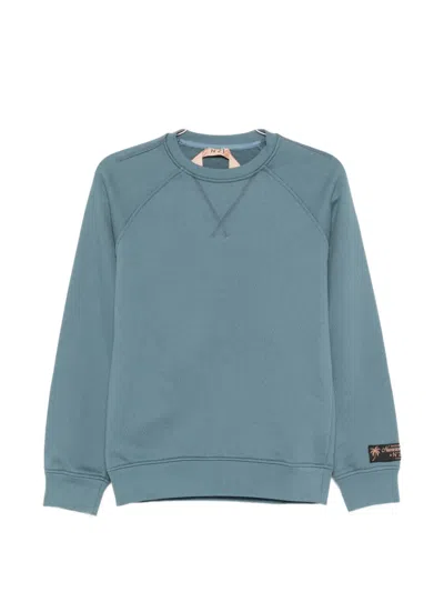 N°21 Raglan Crewneck Sweatshirt In Blue