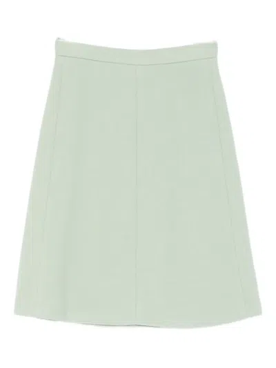 N°21 Rock Skirt In Green