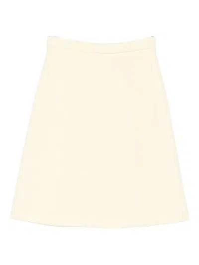 N°21 Rock Skirt In Neutral
