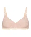 N°21 Scalloped-edges Bra In Neutral