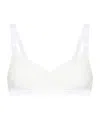 N°21 Scalloped-edges Bra In White