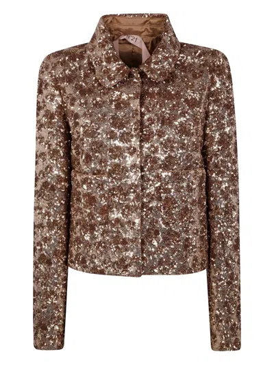 N°21 SEQUIN-EMBELLISHED JACKET