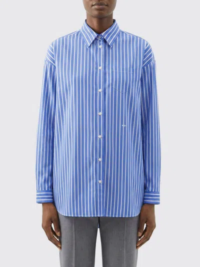 N°21 Canvas Shirt In Blue