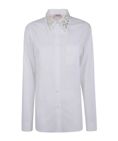 N°21 BUTTONED LONG-SLEEVE SHIRT