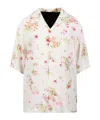 N°21 N.21 Shirt With Floral Pattern In White