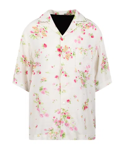 N°21 SHIRT WITH FLORAL MOTIF