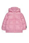 N°21 Short Padded Jacket With Asymmetrical Bottom In Multi
