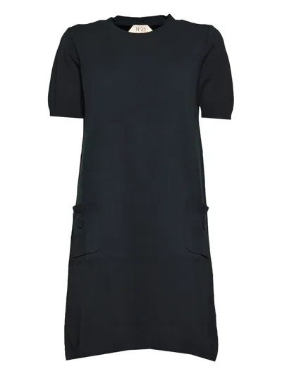 N°21 SHORT-SLEEVE POCKET DRESS