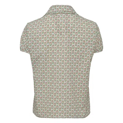 N°21 Short-sleeved Shirt In Liberty In Gray