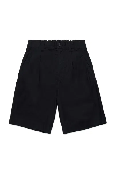 N°21 Kids' Shorts With Logo In Black
