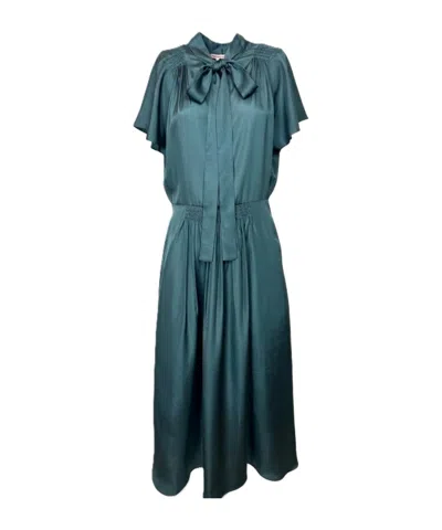N°21 Short-sleeve Dress In Green