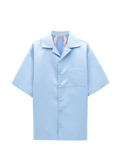 N°21 Short-sleeve Shirt In Blue
