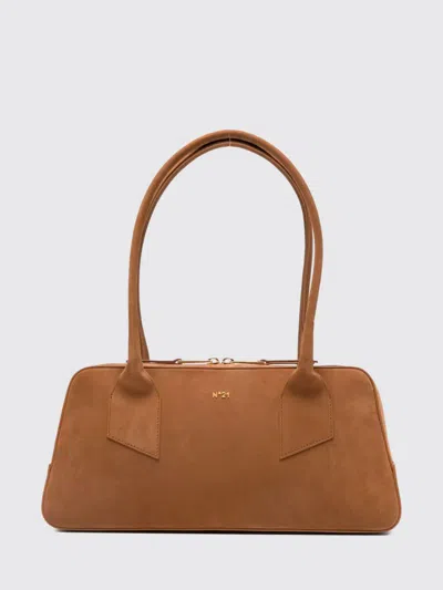N°21 SHOULDER BAG N° 21 WOMAN COLOR BROWN,H61441032