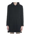 N°21 Single-breasted Coat In Black
