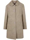 N°21 Single Breasted Coat Clothing In Neutral