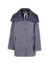 N°21 Single-breasted Coat In Blue