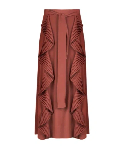 N°21 N21 Skirt In Brown