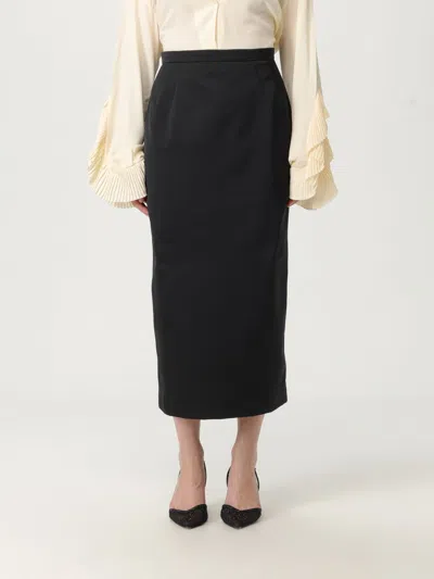 N°21 SKIRT N° 21 WOMAN COLOR BLACK,G83470002